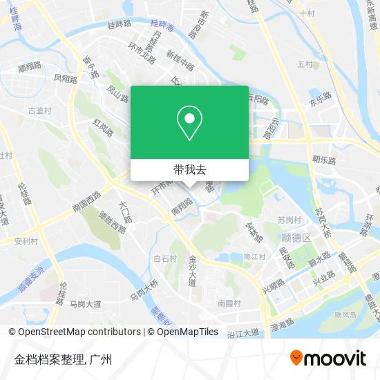 金档档案整理地图