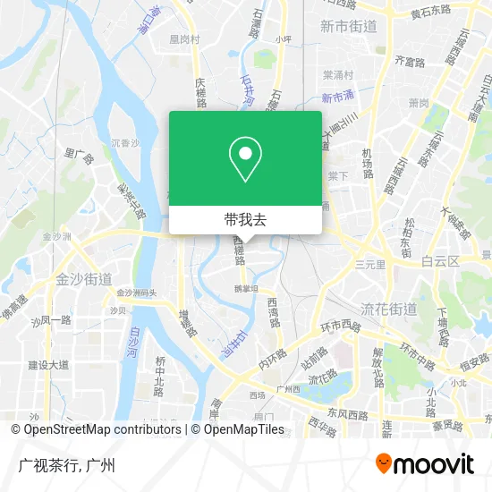 广视茶行地图