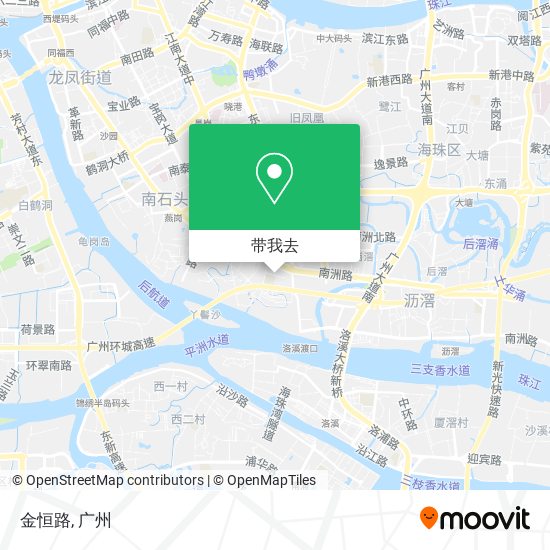 金恒路地图