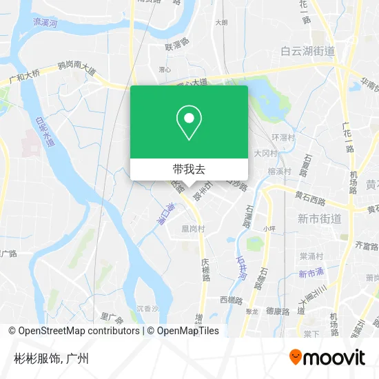 彬彬服饰地图