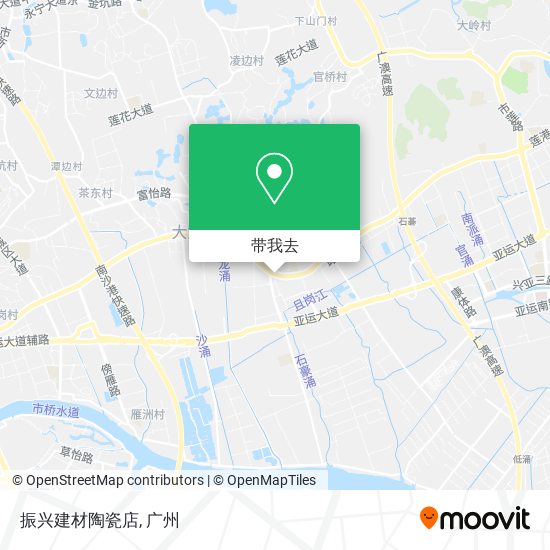 振兴建材陶瓷店地图