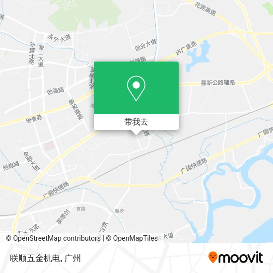联顺五金机电地图