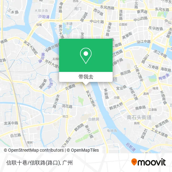 信联十巷/信联路(路口)地图