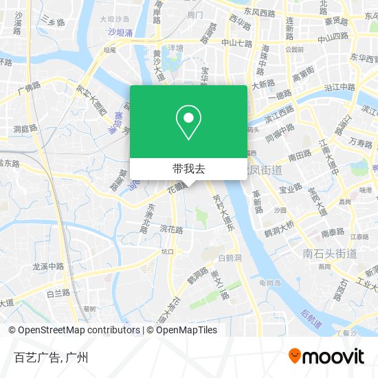 百艺广告地图