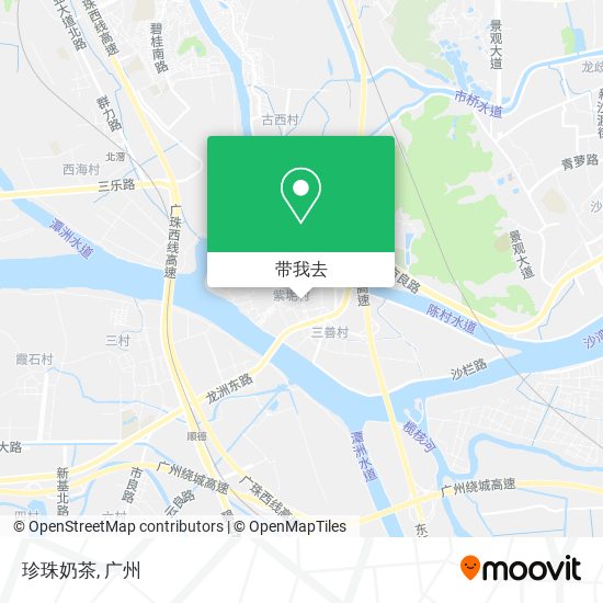 珍珠奶茶地图
