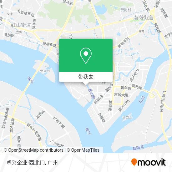 卓兴企业-西北门地图