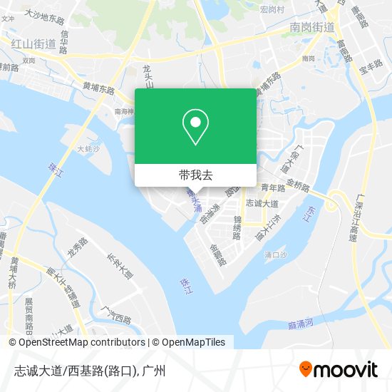 志诚大道/西基路(路口)地图