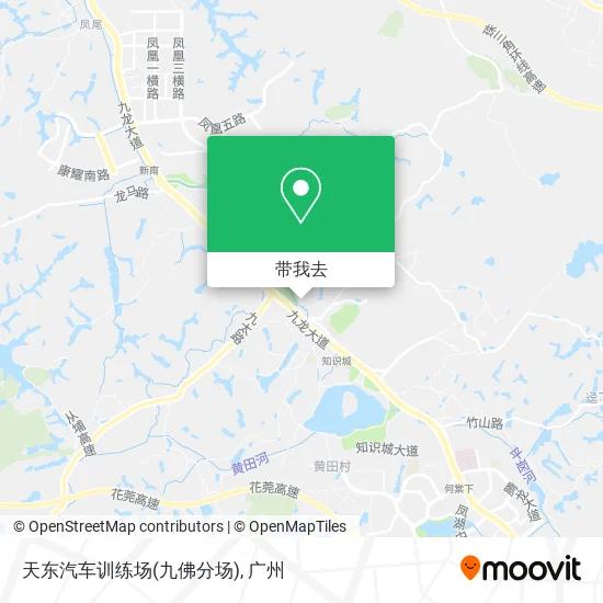 天东汽车训练场(九佛分场)地图