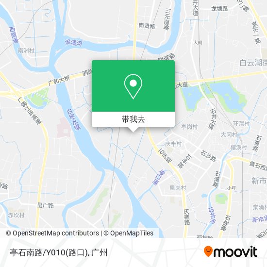 亭石南路/Y010(路口)地图