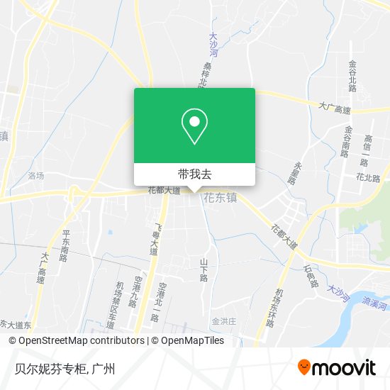 贝尔妮芬专柜地图