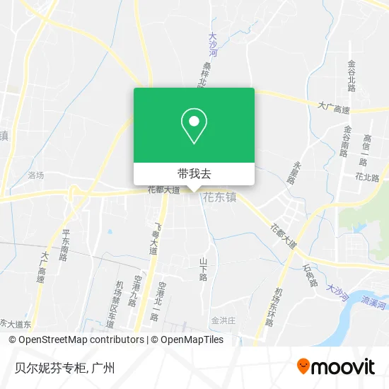 贝尔妮芬专柜地图