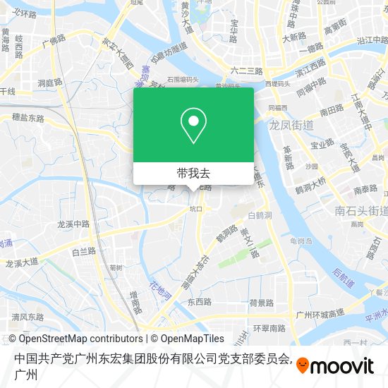 中国共产党广州东宏集团股份有限公司党支部委员会地图
