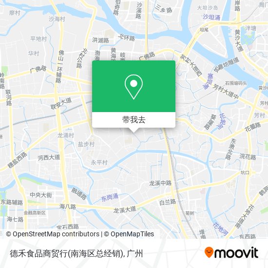 德禾食品商贸行(南海区总经销)地图