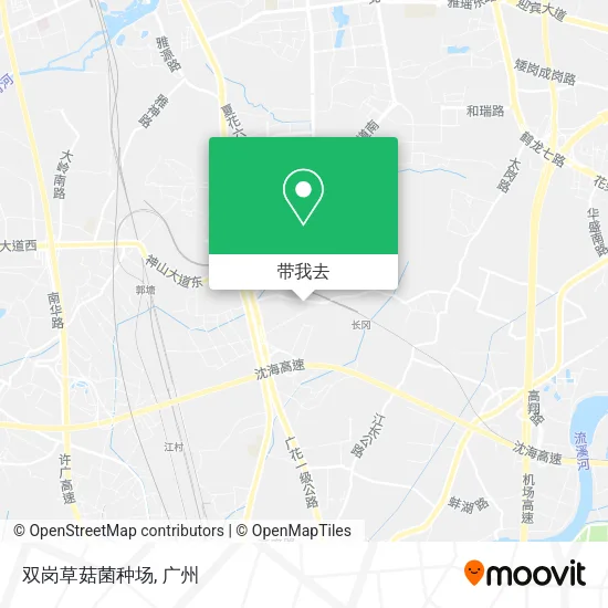 双岗草菇菌种场地图