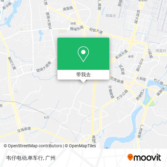 韦仔电动,单车行地图