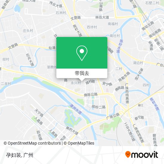 孕妇装地图