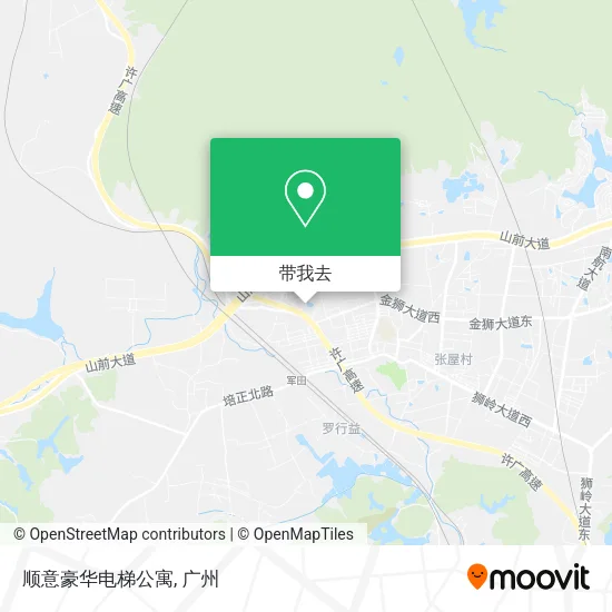 顺意豪华电梯公寓地图