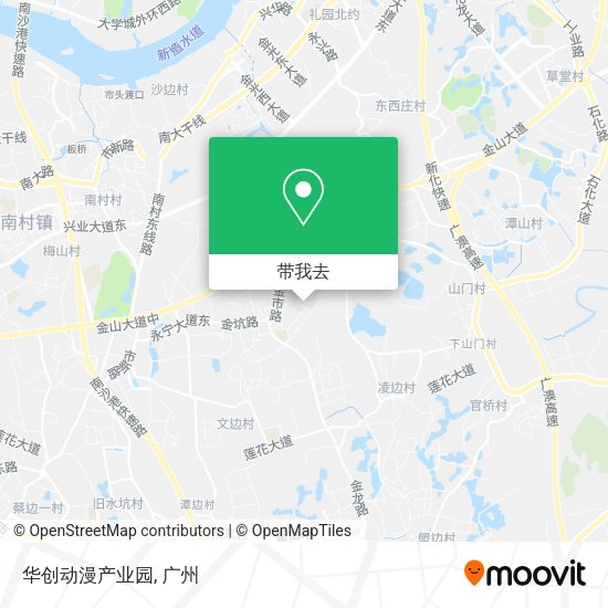 华创动漫产业园地图