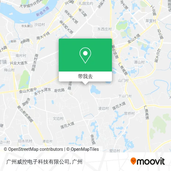 广州威控电子科技有限公司地图