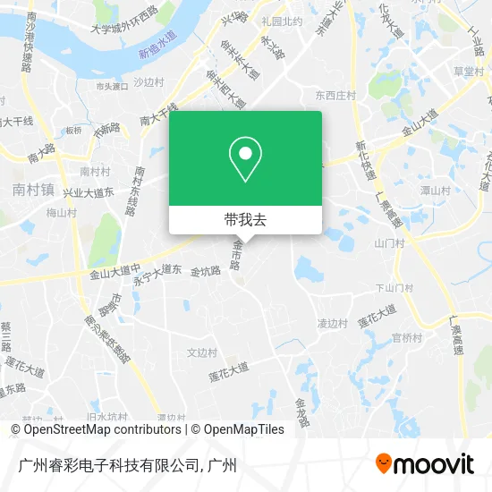 广州睿彩电子科技有限公司地图