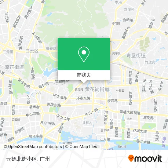 云鹤北街小区地图