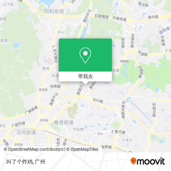 叫了个炸鸡地图