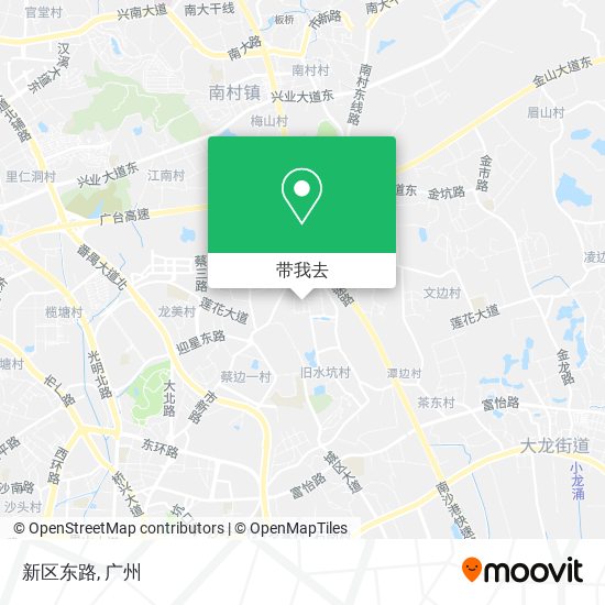 新区东路地图
