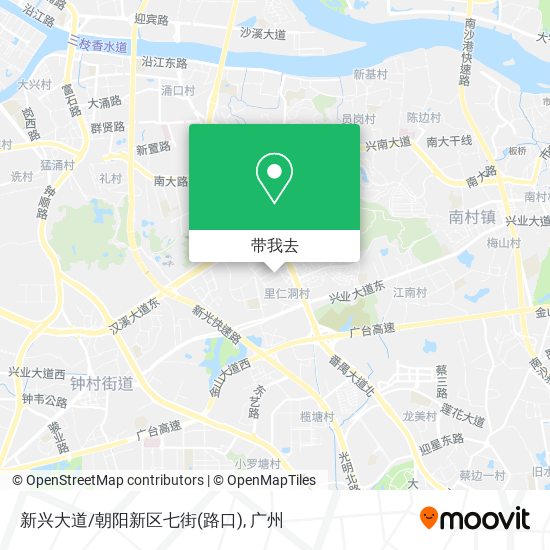 新兴大道/朝阳新区七街(路口)地图