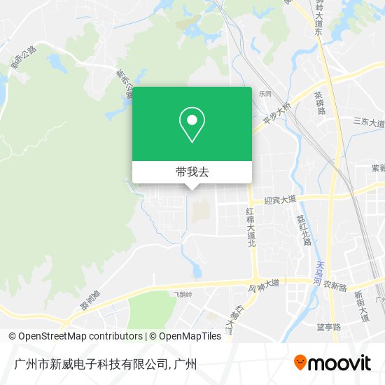 广州市新威电子科技有限公司地图