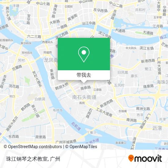 珠江钢琴之术教室地图