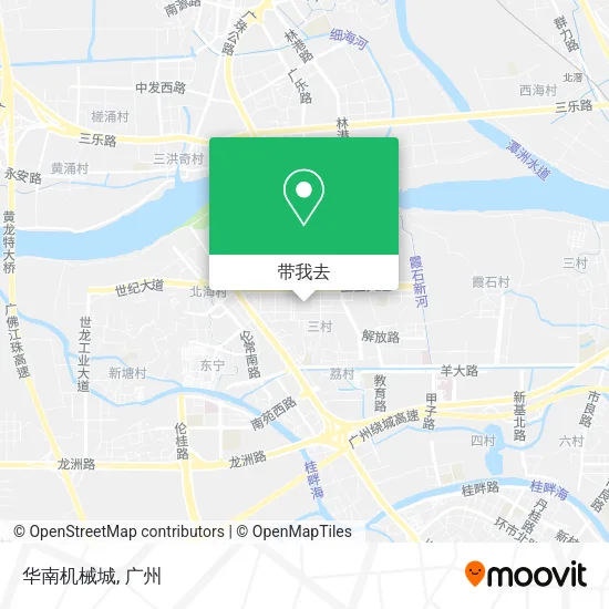 华南机械城地图