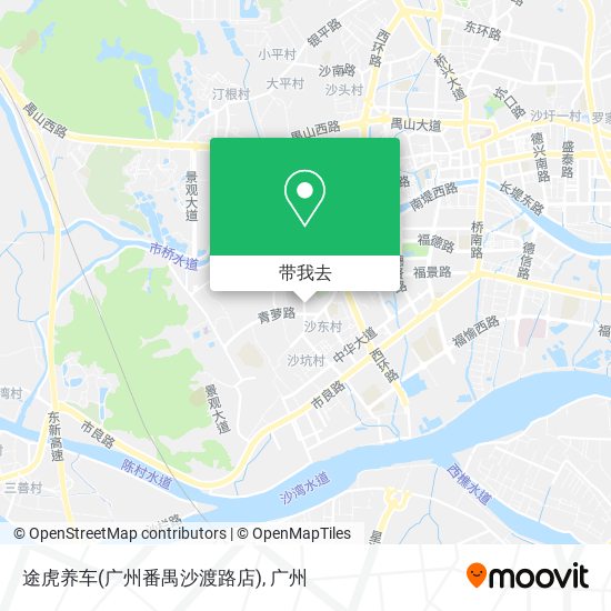 途虎养车(广州番禺沙渡路店)地图