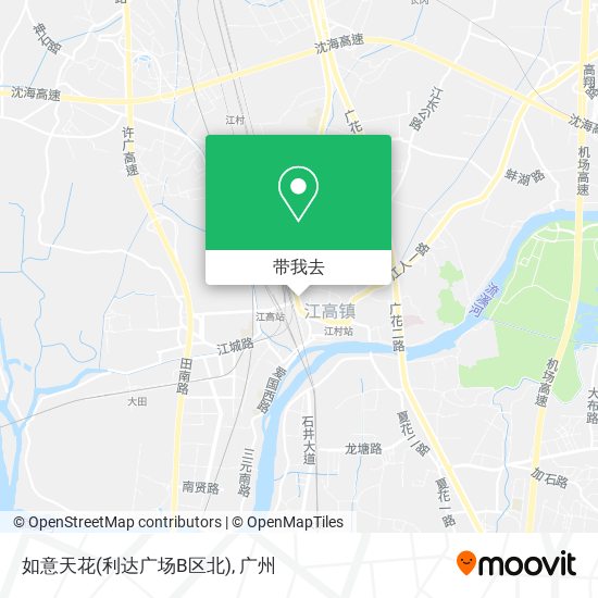 如意天花(利达广场B区北)地图