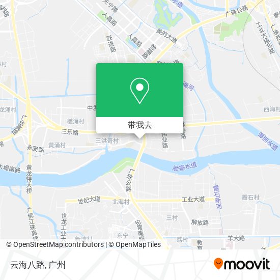 云海八路地图