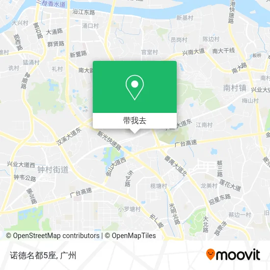 诺德名都5座地图