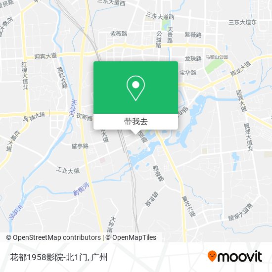 花都1958影院-北1门地图