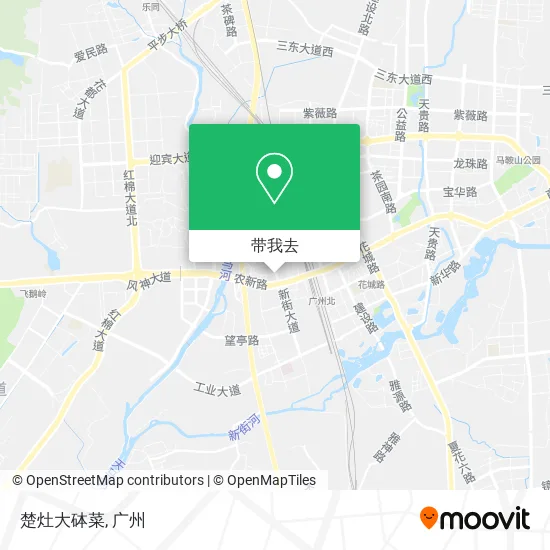 楚灶大砵菜地图