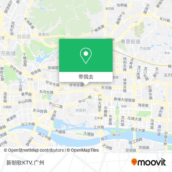 新朝歌KTV地图