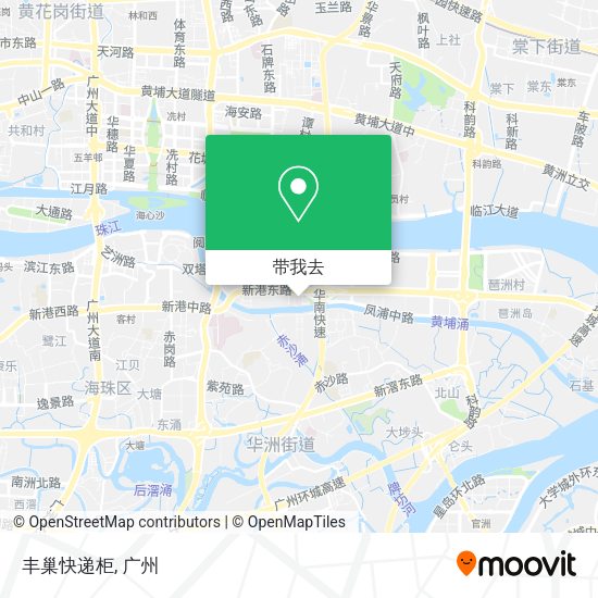 丰巢快递柜地图
