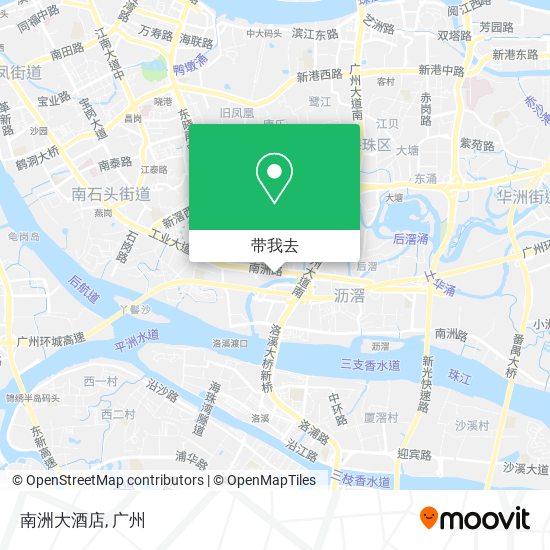 南洲大酒店地图