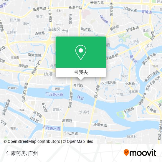 仁康药房地图