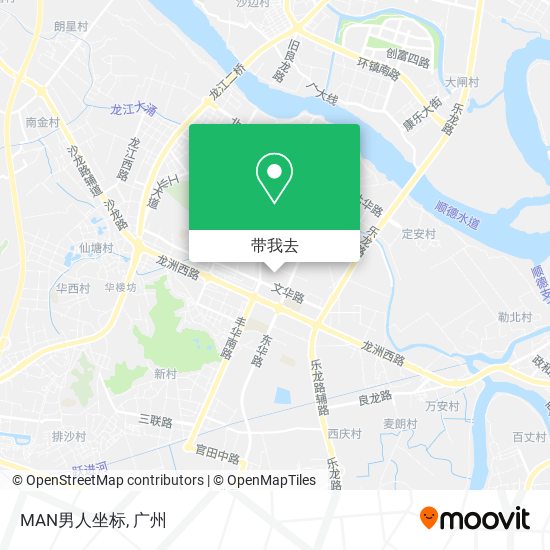 MAN男人坐标地图