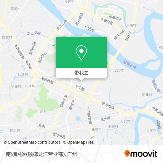 南湖国旅(顺德龙江营业部)地图