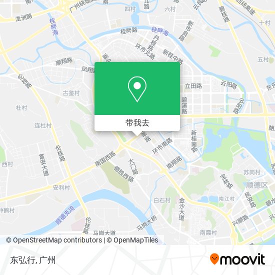 东弘行地图