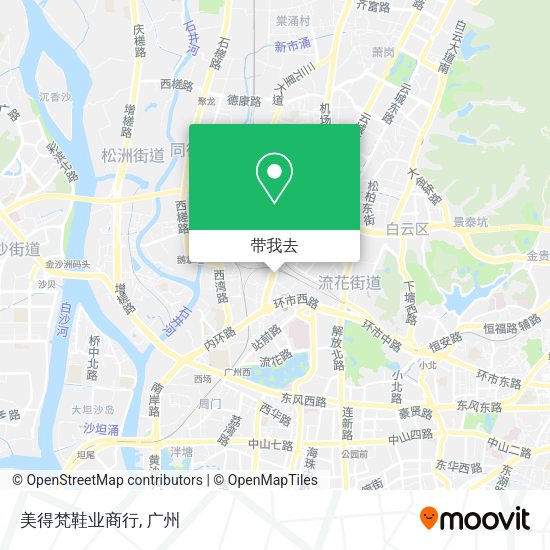 美得梵鞋业商行地图