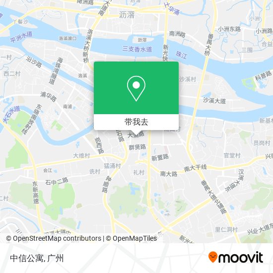 中信公寓地图