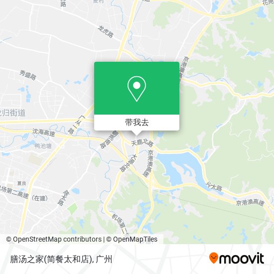 膳汤之家(简餐太和店)地图
