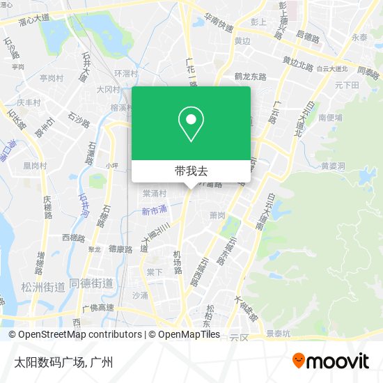 太阳数码广场地图