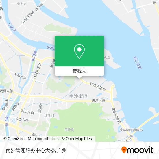 南沙管理服务中心大楼地图