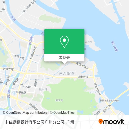 中佳勘察设计有限公司广州分公司地图